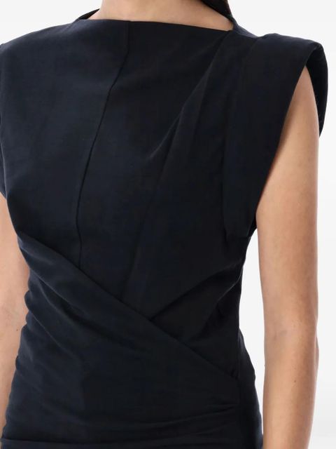 MARANT ÉTOILE Maisan draped top - Black