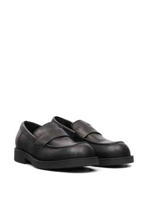 MM6 Maison Margiela round-toe loafers - Black - zdjęcie produktu nr 2