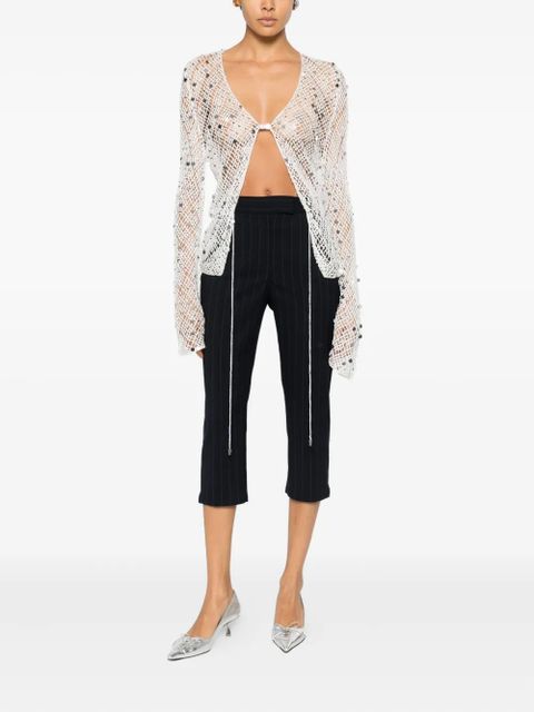 PINKO pinstripe trousers - Black - zdjęcie produktu nr 2