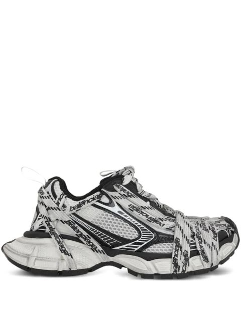 Balenciaga lace-up logo sneakers - White - zdjęcie produktu nr 1