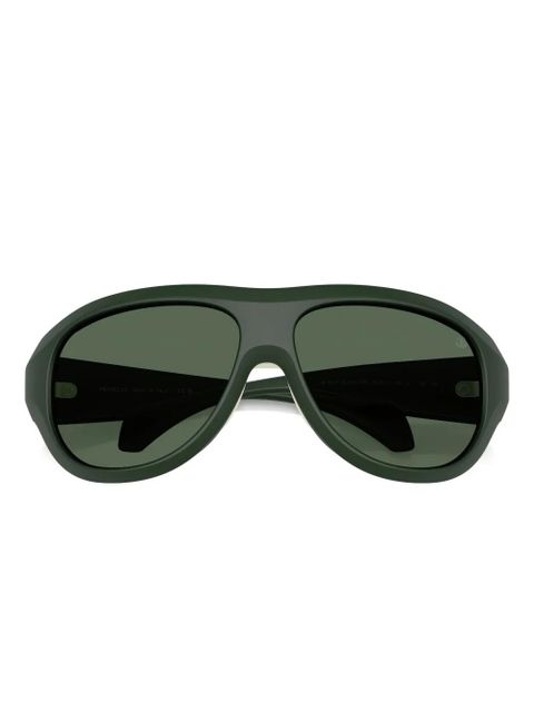 Moncler Eyewear matte-finish sunglasses - Green
