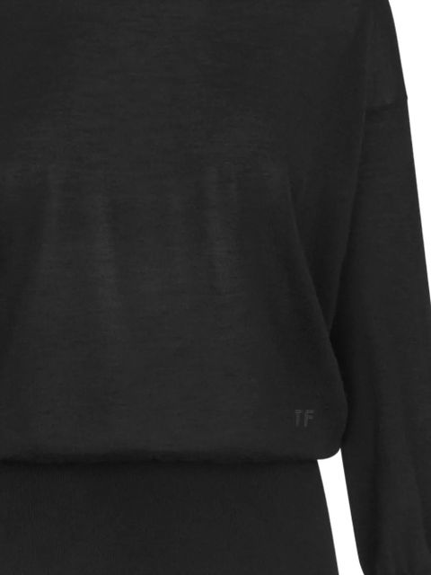TOM FORD boat-neck sweater - Black - zdjęcie produktu nr 2