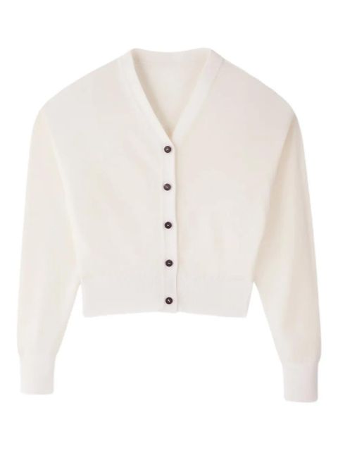 Jacquemus MAGLIA CARDIGAN CORTO - White - zdjęcie produktu nr 1