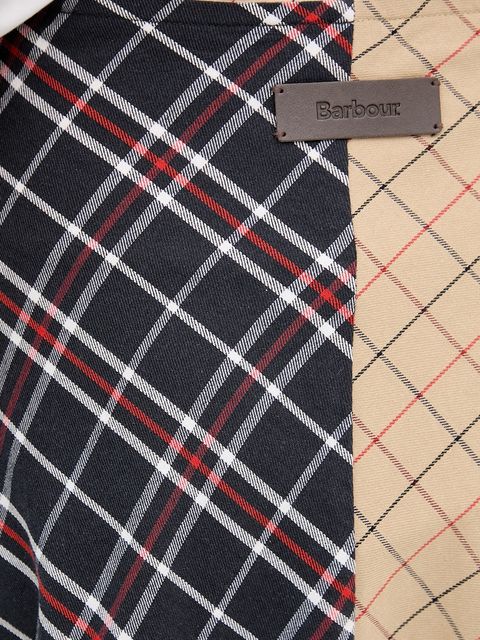 Barbour spódnica bawełniana Dalbury