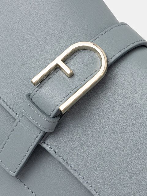 Gianni Chiarini torebka skórzana HELENA ROUND kolor beżowy BS 6037/COMM GRN-NA