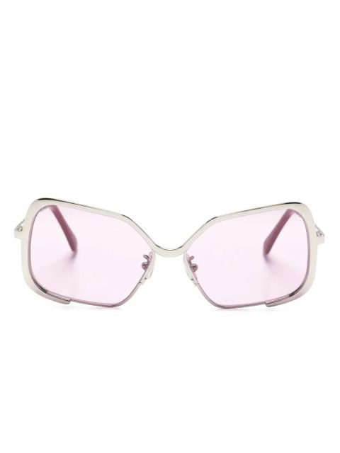 Marni Eyewear Silver Unila oversize-frame sunglasses - zdjęcie produktu nr 1