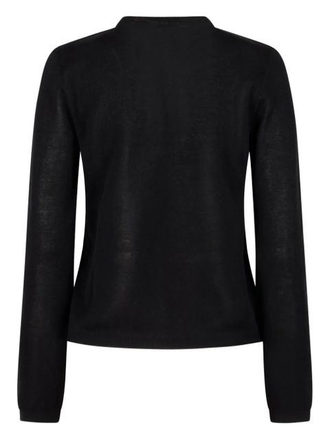 Moncler knitted cardigan - Black