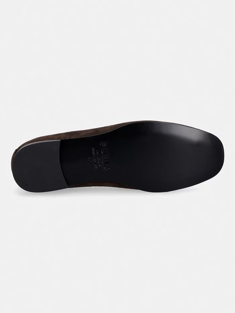 Furla mokasyny zamszowe Heritage Loafer