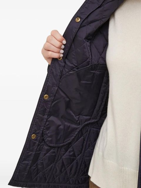 Barbour quilted diamond-pattern jacket - Blue