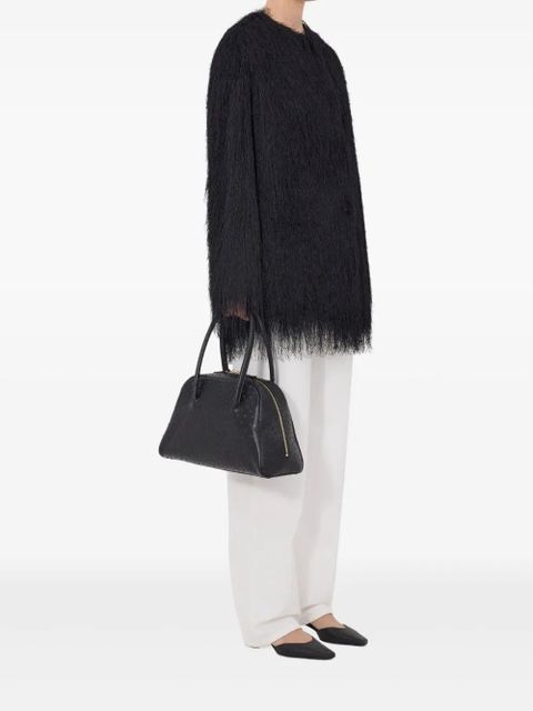LouLou de Saison Filipo fringed button coat - Black - zdjęcie produktu nr 2