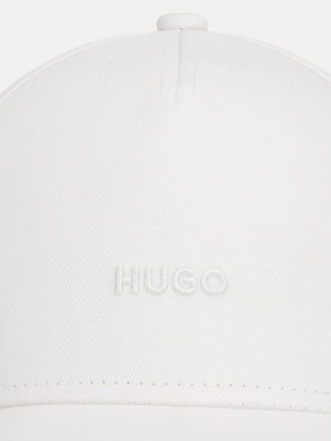 HUGO czapka z daszkiem bawełniana Cara - zdjęcie produktu nr 1