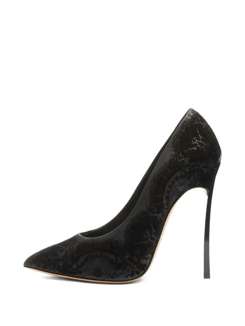 Casadei 120mm Blade Lingerie heeled pumps - Black
