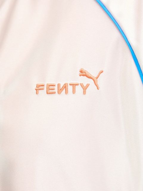 Puma bluza PUMA x FENTY damska kolor beżowy z aplikacją 633626