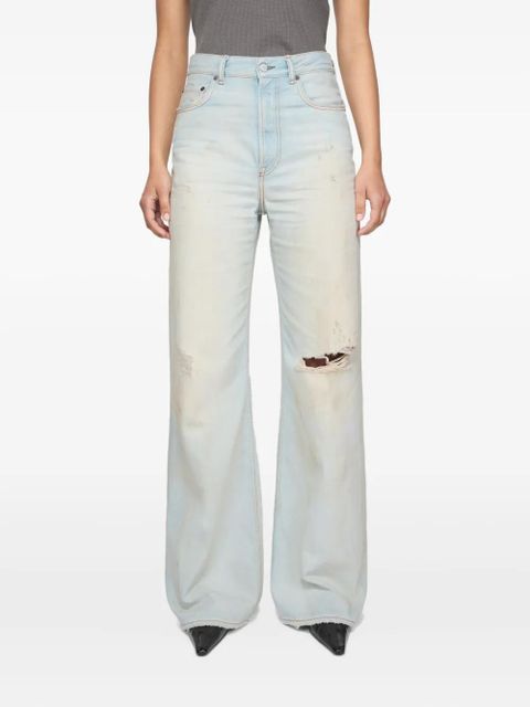 Acne Studios distressed relaxed-fit jeans - Blue - zdjęcie produktu nr 2