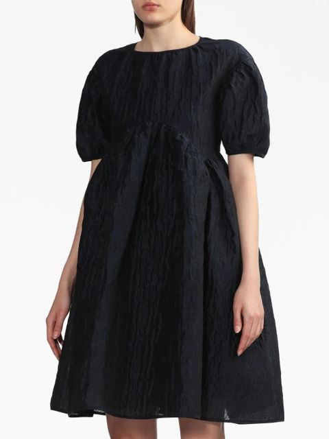 Cecilie Bahnsen Thelma puff-sleeve dress - Black