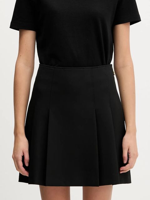 HUGO spódnica kolor czarny mini rozkloszowana 50555984 - zdjęcie produktu nr 1