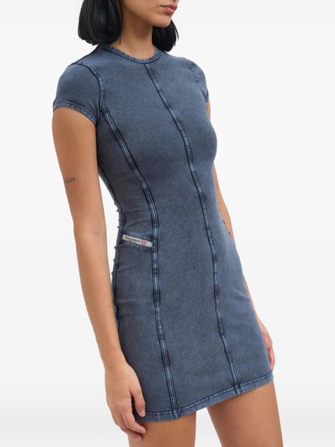 Diesel D-Cupsleeves short-sleeve mini dress - Blue