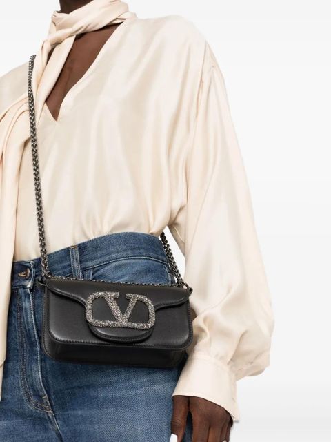 Valentino Garavani small Locò shoulder bag - Black