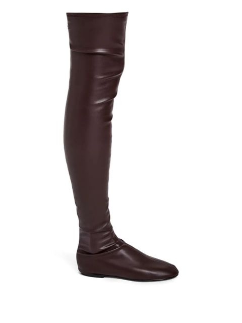 Proenza Schouler Tee over-the-knee boots - Brown - zdjęcie produktu nr 2