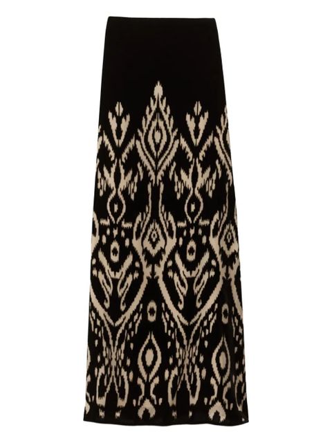 Ba&Sh Alpha patterned skirt - Black - zdjęcie produktu nr 1
