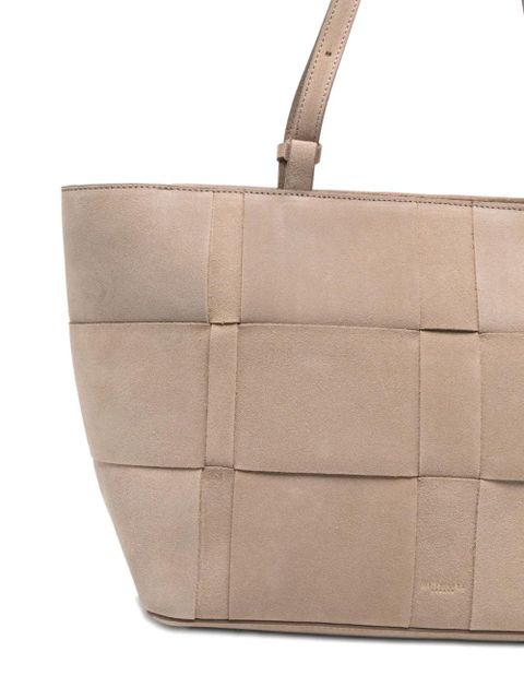 DeMellier Florence woven tote bag - Neutrals