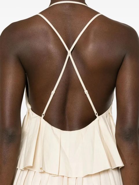 Simkhai Delania tiered maxi dress - Neutrals - zdjęcie produktu nr 2