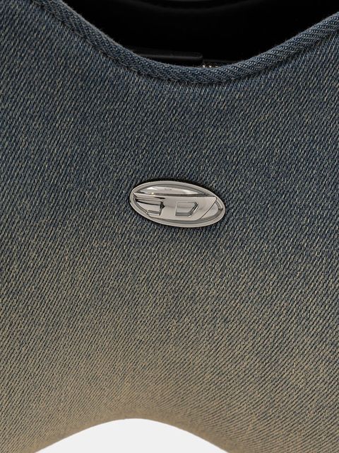 Diesel torebka PLAY DOUBLE-D kolor niebieski X10327.P5499