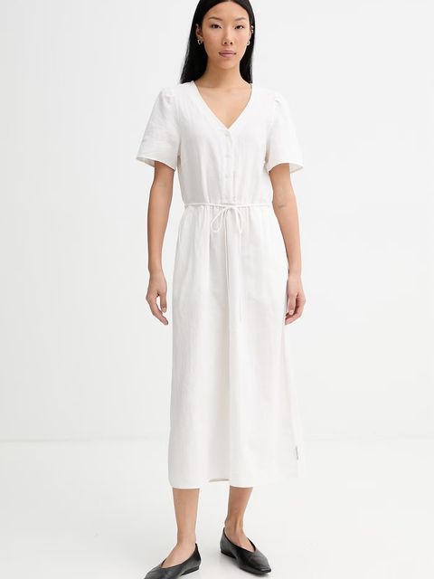 Marc O'Polo sukienka letnia z lnem - zdjęcie produktu nr 1