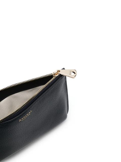 Aspinal Of London medium Ella leather pouch - Blue
