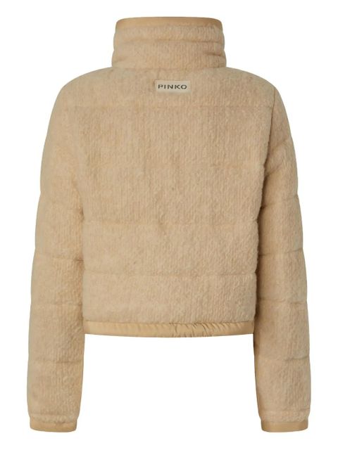 PINKO quilted high-neck jacket - Neutrals - zdjęcie produktu nr 2