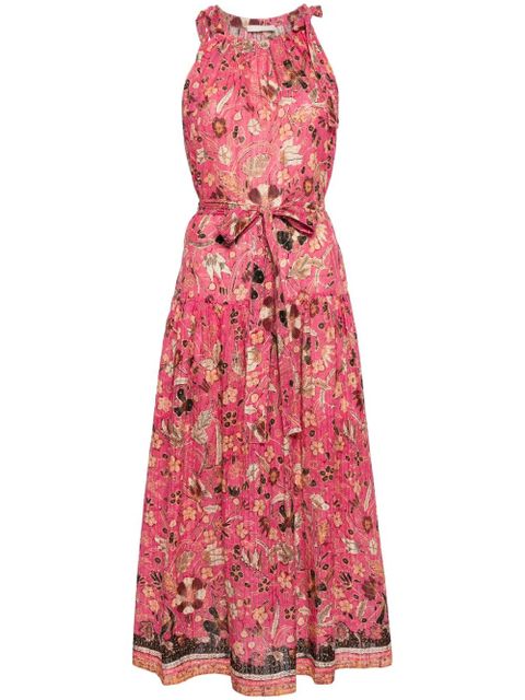 Ulla Johnson Samar midi dress - Red - zdjęcie produktu nr 1