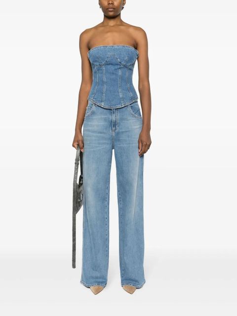 Blumarine mid-rise boyfriend-cut jeans - Blue - zdjęcie produktu nr 2