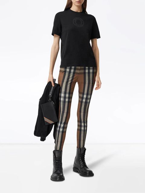 Burberry logo-print short-sleeve T-shirt - Black - zdjęcie produktu nr 2