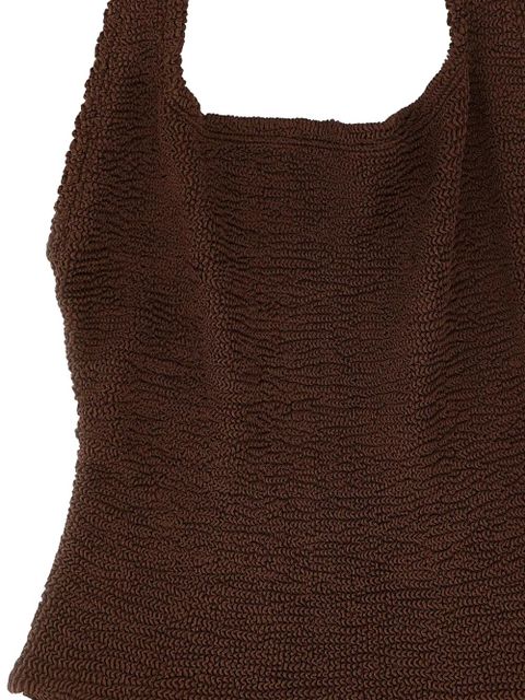 Hunza G Sandy swimsuit - Brown
