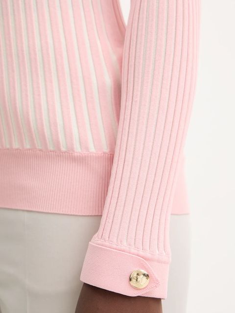 Liu Jo sweter damski kolor różowy lekki TA6115 MS55N