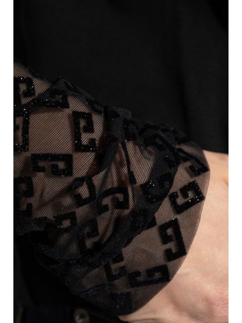 Givenchy overlapped T-shirt - Black