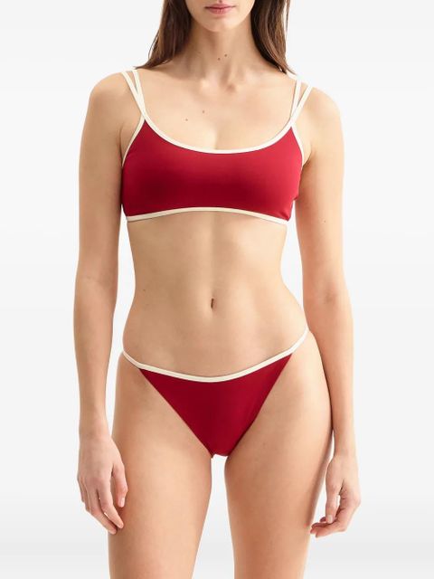 ERES Iman bikini top - Red