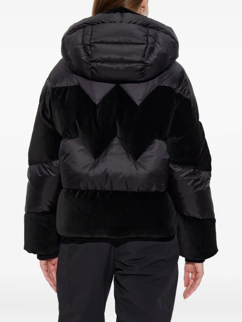 BOGNER Cathy hooded panelled jacket - Black