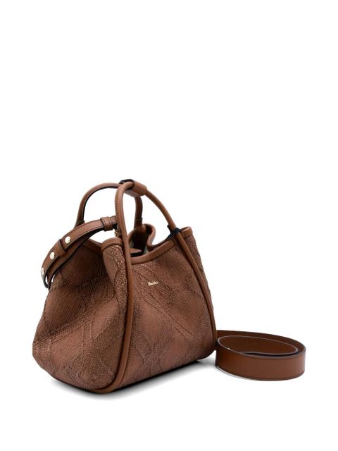 Max Mara logo-detail tote bag - Brown