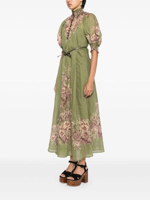 ZIMMERMANN Ottie Swing maxi dress - Green