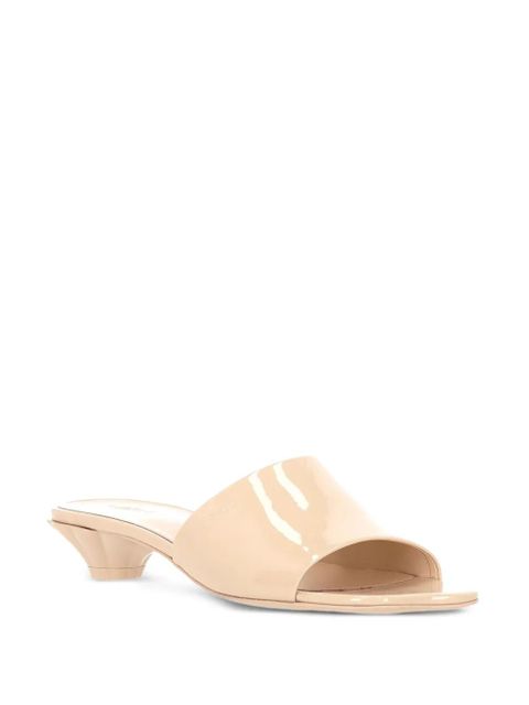 Chloé 25mm leather mules - Neutrals