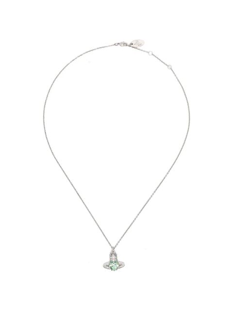 Vivienne Westwood Ariella light green pendant necklace - Silver - zdjęcie produktu nr 1