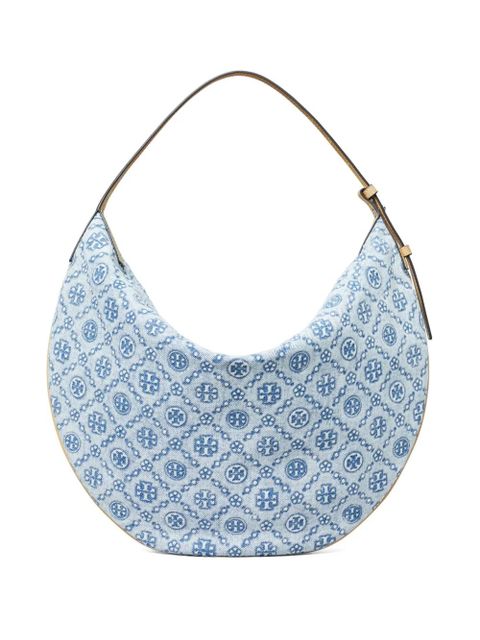 Tory Burch T Monogram shoulder bag - Blue
