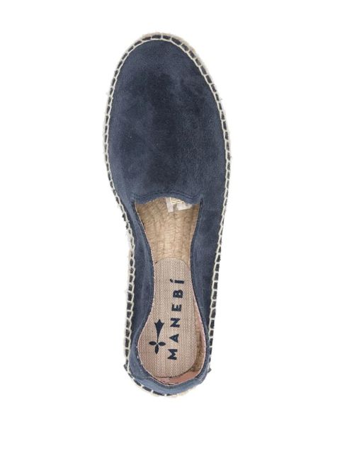 Manebi slip-on suede espadrilles - Blue