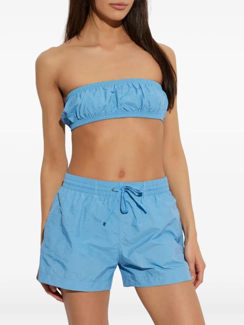 MM6 Maison Margiela drawstring-waist shorts - Blue - zdjęcie produktu nr 2