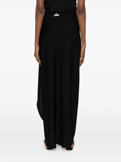 TOM FORD buckle-detail maxi skirt - Black