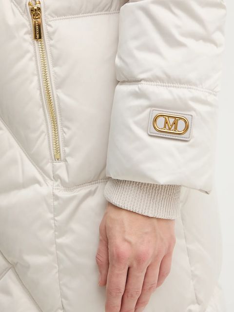 Marciano by Guess kurtka puchowa ELLY kolor beżowy zimowa 5BGL38 7374A