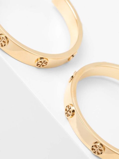 Tory Burch kolczyki Miller Stud Hoop - zdjęcie produktu nr 1
