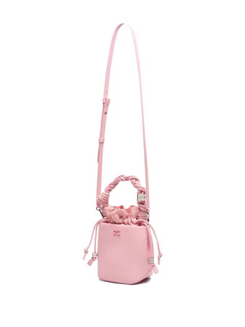 GANNI mini Bou bucket bag - Pink
