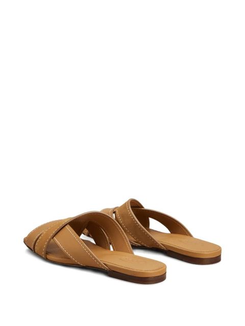 Tod's crisscros-design sandals - Neutrals